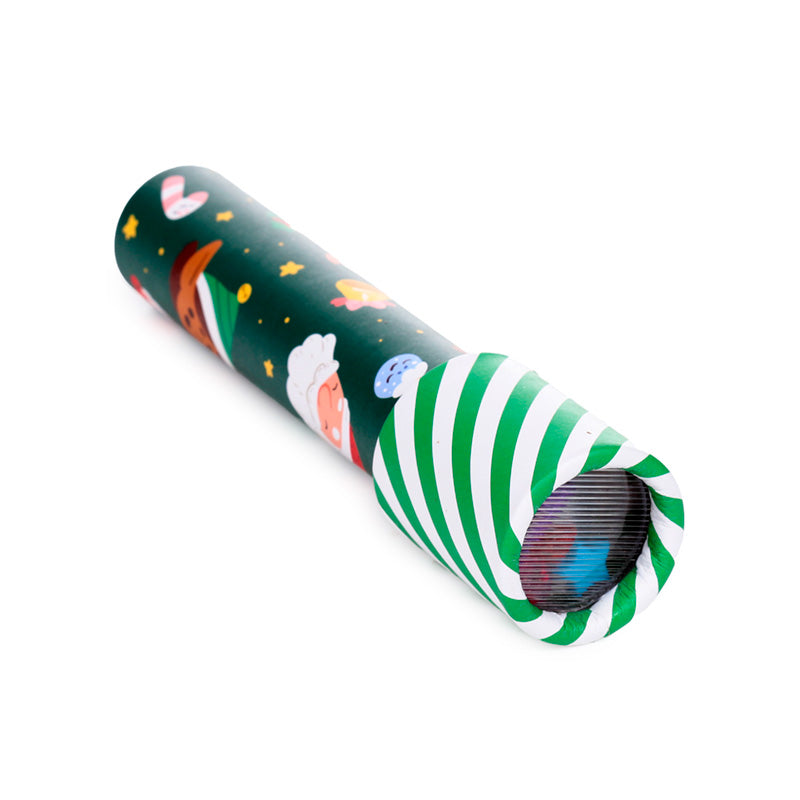 Mini Kaleidoscope - Jingle Bunch Christmas ornament in use