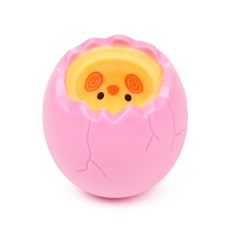 Hatching Chick & Egg Pop Out Toy with vibrant colours