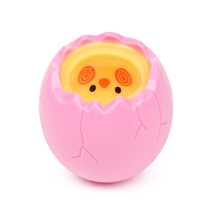 Hatching Chick & Egg Pop Out Toy with vibrant colours