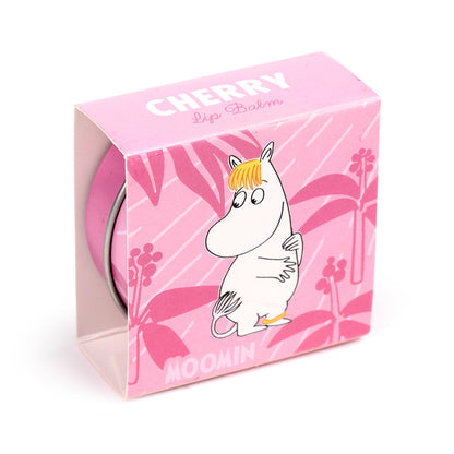 Moomin Tammi Lip Balm tin with eco-friendly label