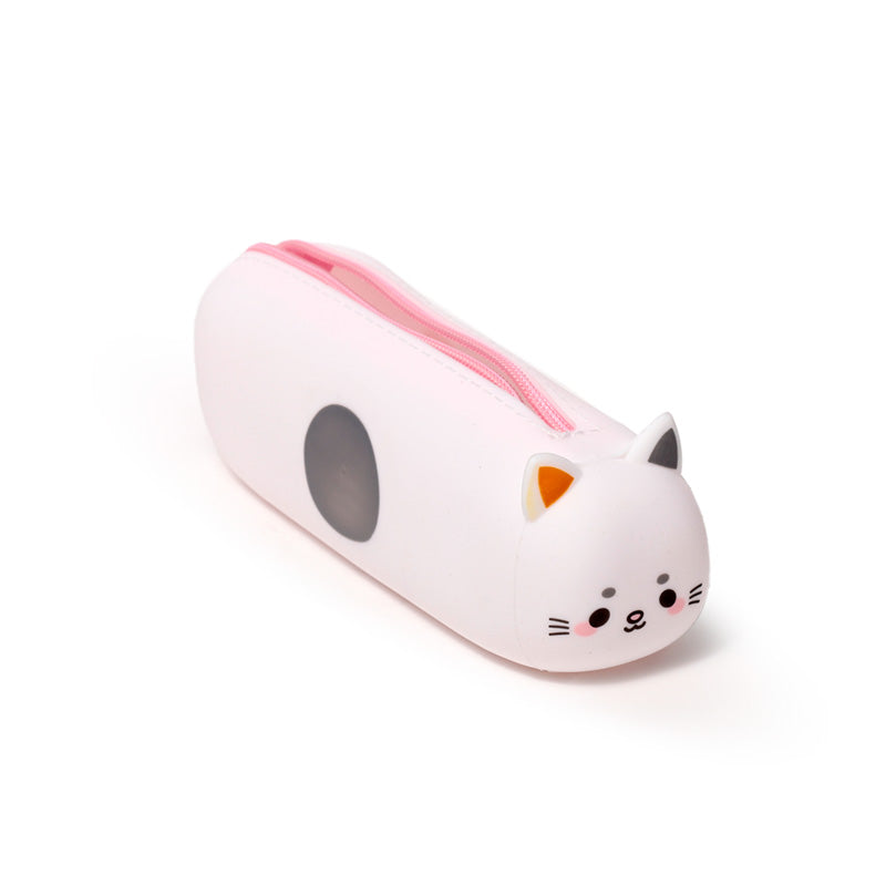 Adoramals Cat Silicone Pencil Case - Stylish and Practical
