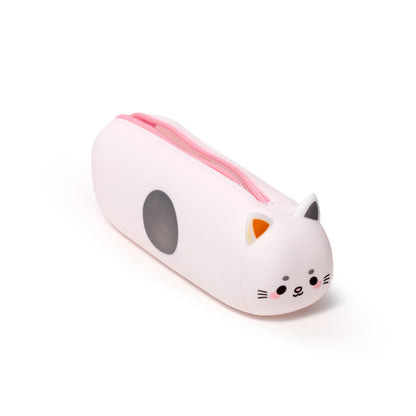 Adoramals Cat Silicone Pencil Case - Stylish and Practical