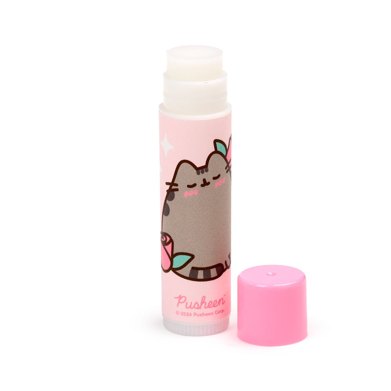 Close-up of Pusheen the Cat Stick Lip Balm