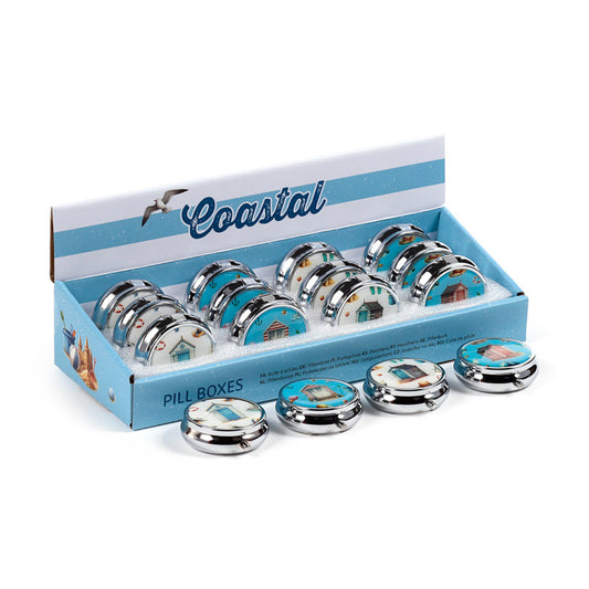 Coastal Pill Box - Decorative Home Accessory
