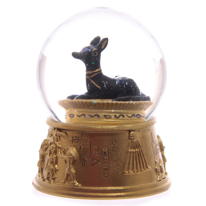 Charming Gold Egyptian Waterball Snow Globe