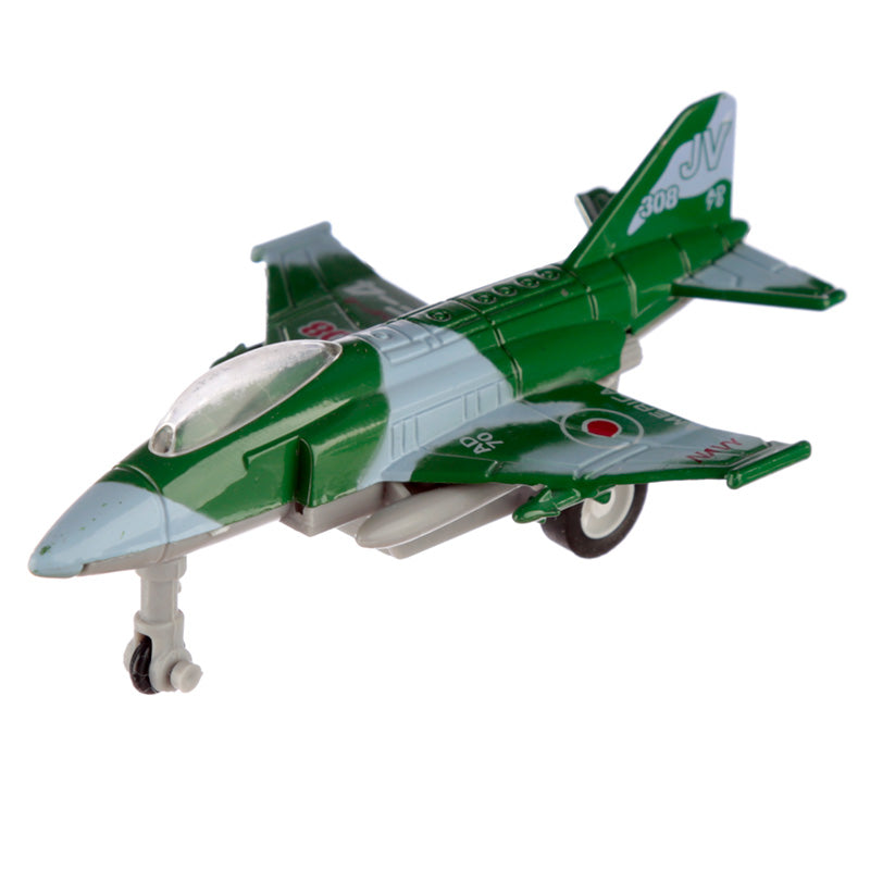 Pull Back Action Toy Fighter Jet Plane - Action Shot