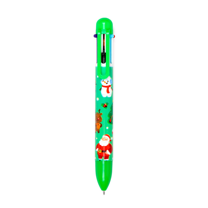 Six Colour Christmas Pen for festive writing