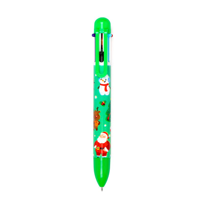 Six Colour Christmas Pen for festive writing
