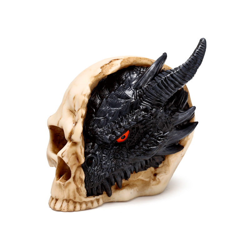 Shadows of Darkness Dragon - Black Dragon in Skull