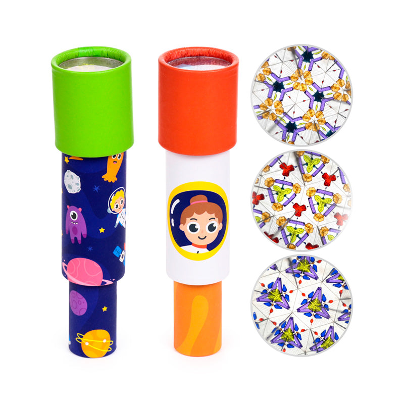 Close-up of the Extending Kaleidoscope - Space Cadet