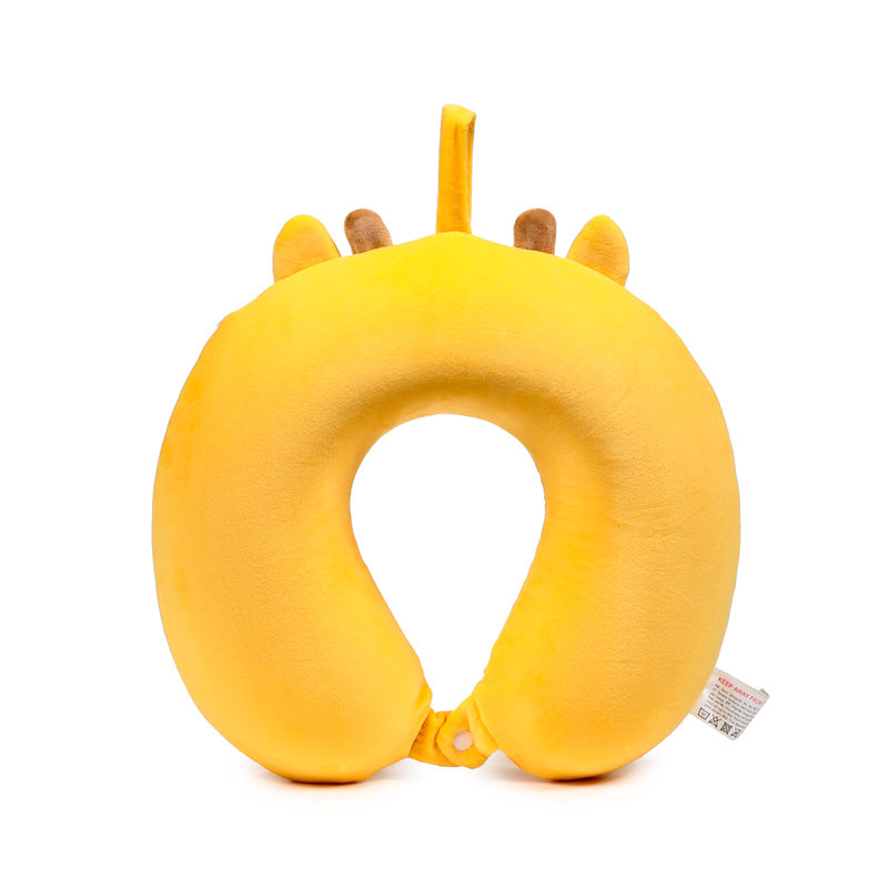 Decorative travel pillow for comfort on the go