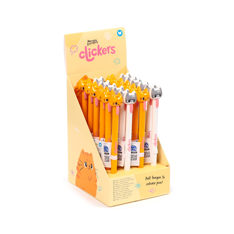 cLickers Pen with Beans & Co Cat design