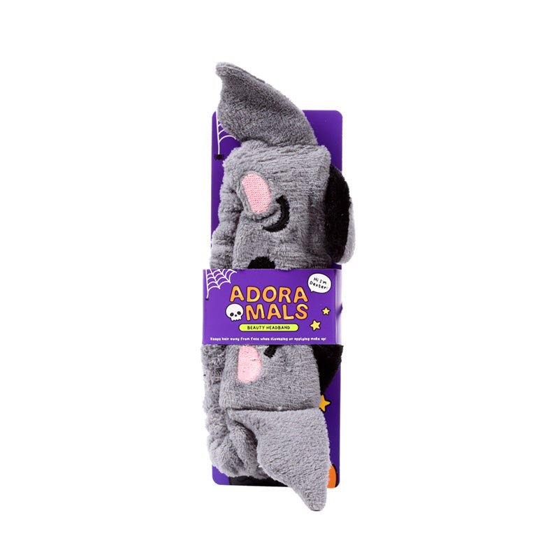 Adoramals Dexter the Bat Plush Beauty Headband - Lifestyle Image