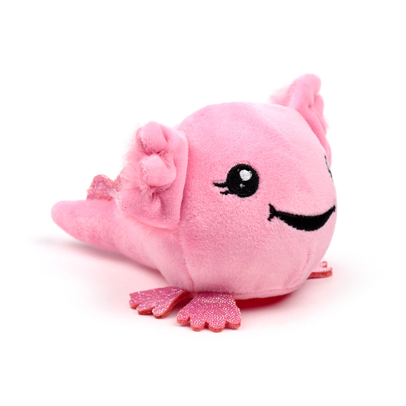 Queasy Squeezies Fidget Toy - Axolotl with soft beads