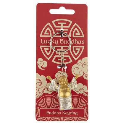 Lucky Buddha Novelty Keyring - decorative item