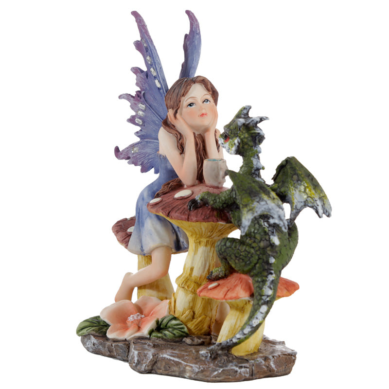 Collectable Woodland Spirit Dragon Tea Party Fairy 2