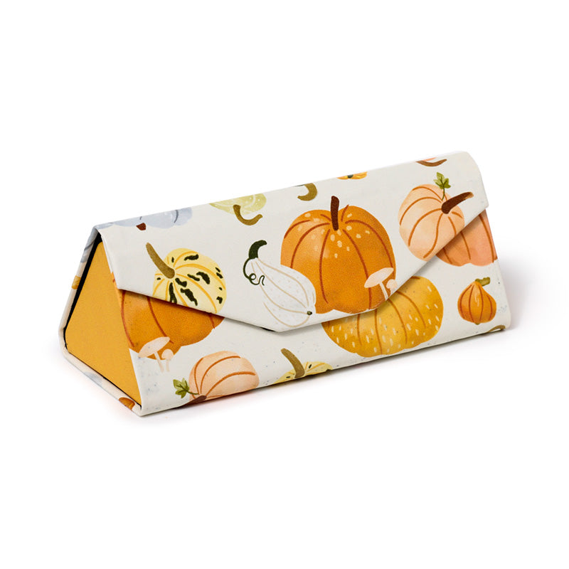 Autumn Harvest Foldable Glasses Holder Displayed