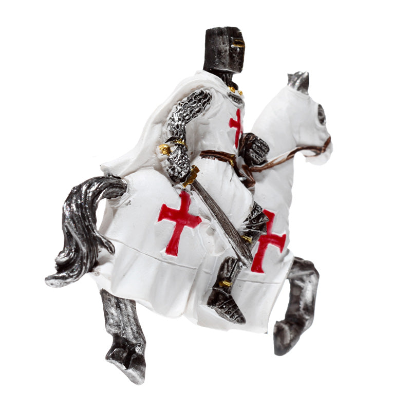 Collectible Crusader Knight Souvenir Magnet