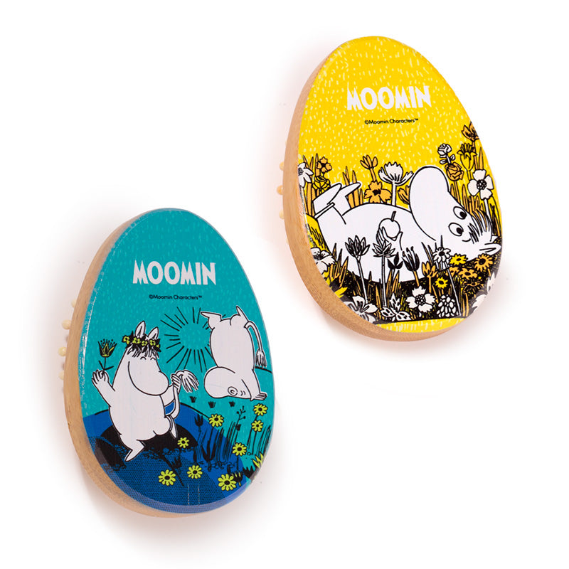 Eco-friendly Bamboo Hair Brush - Moomin design