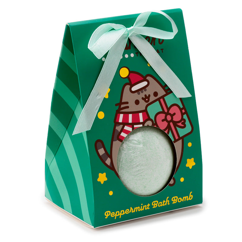 Pusheen Bath Bomb with Holiday Fragrances
