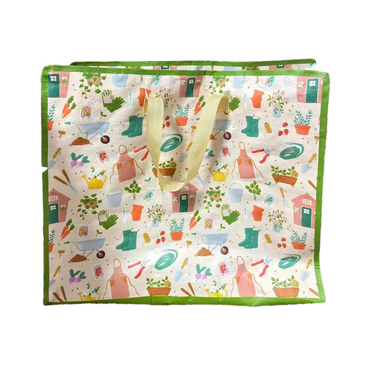 In the Garden Laundry & Storage Bag with floral design