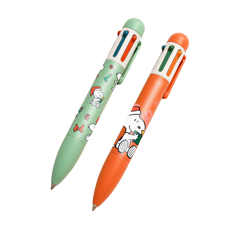 Multi Colour Pen featuring Snoopy and Woodstock for Christmas