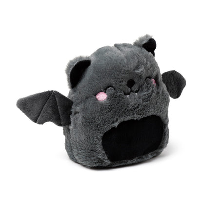 Microwavable plush lavender heat pack in bat design