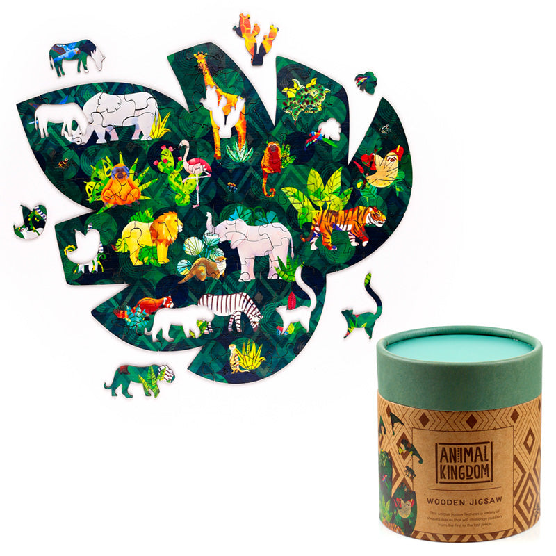 Animal Kingdom puzzle as a unique home decor accent