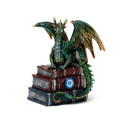 Enchanted Nightmare Dragon on All Seeing Book Water