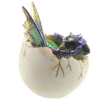 Futuristic Fantasy Nightmare Dragon Figurine close-up