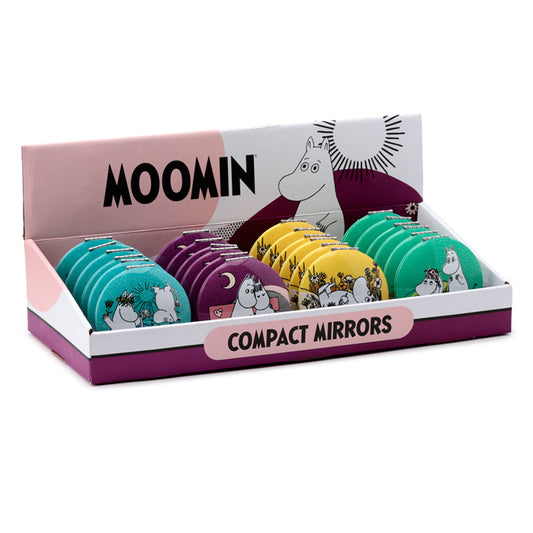 Whimsical Moomin Compact Mirror front view