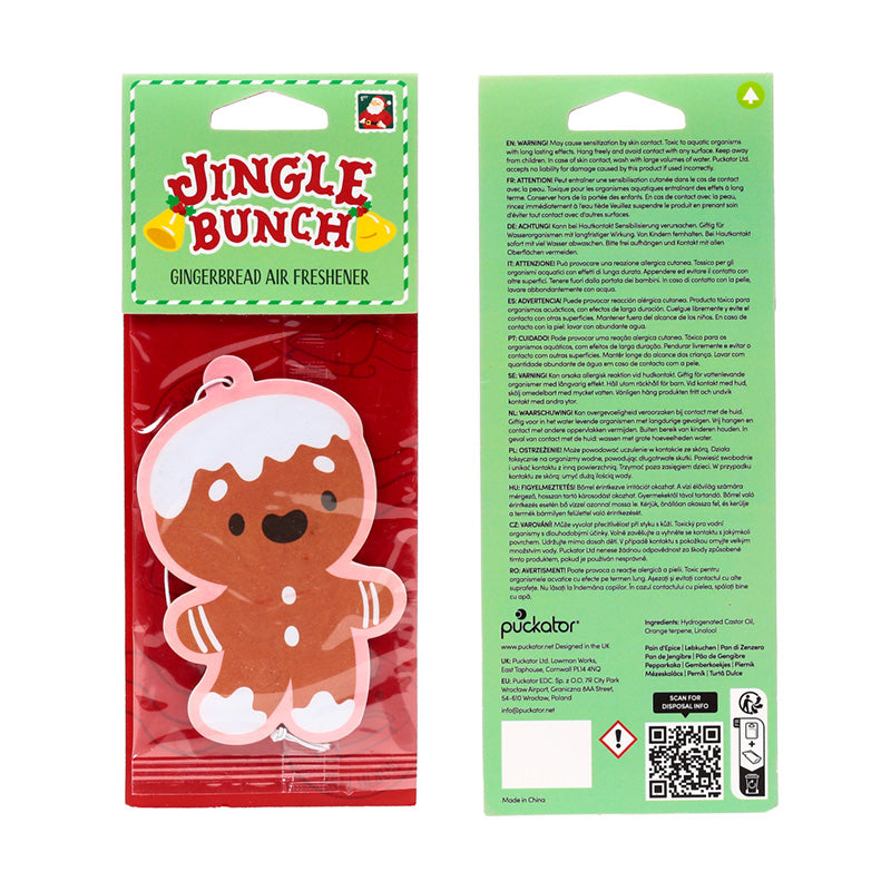 Festive Gingerbread Air Freshener for gifting