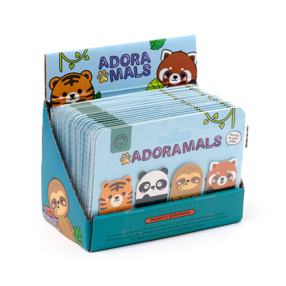 Assorted Adoramals Wild Magnetic Bookmarks for book lovers