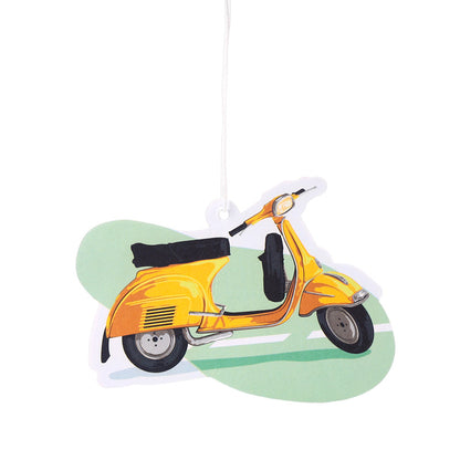 Close-up of the Lemon Scented Scooter Air Freshener