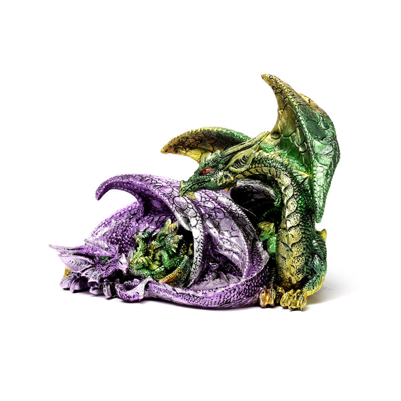 Enchanted Nightmare Dragon family side view