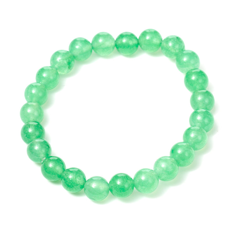 Artisan-crafted gemstone beaded bracelet