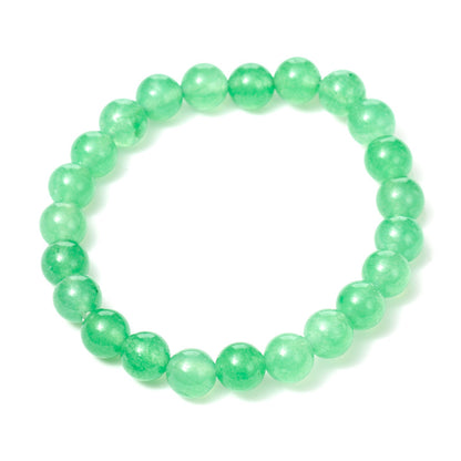 Artisan-crafted gemstone beaded bracelet
