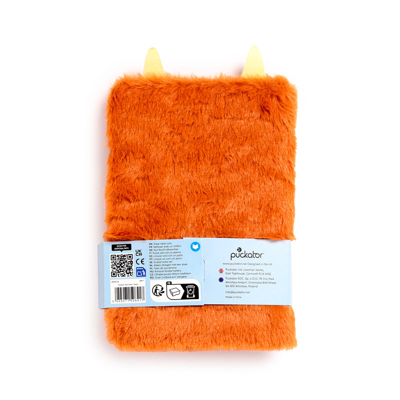 Highland Coo Plush A5 Notebook set displayed