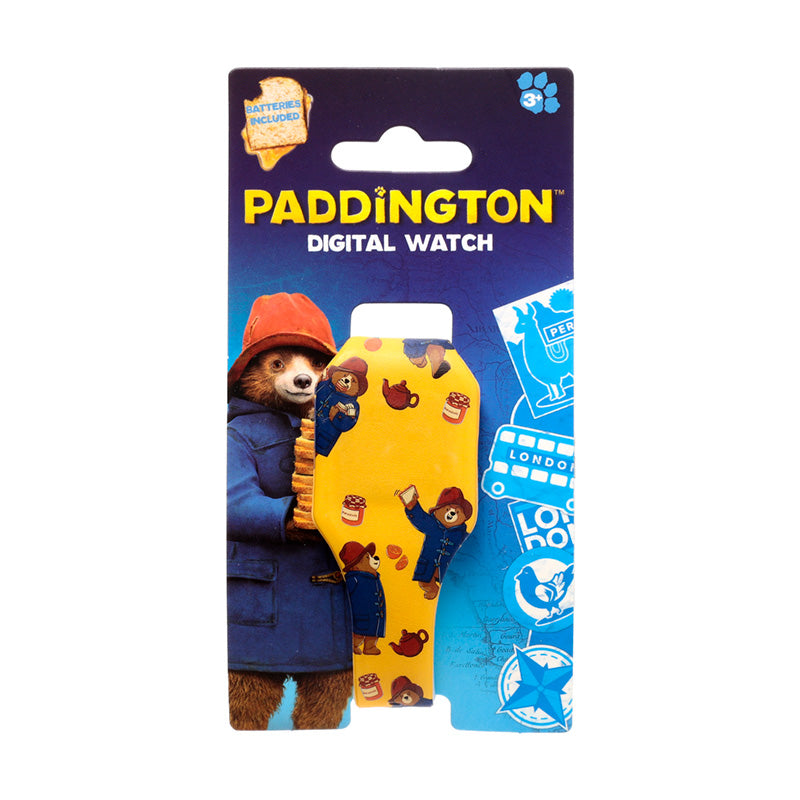 Paddington Bear Silicone Digital Watch - In Use