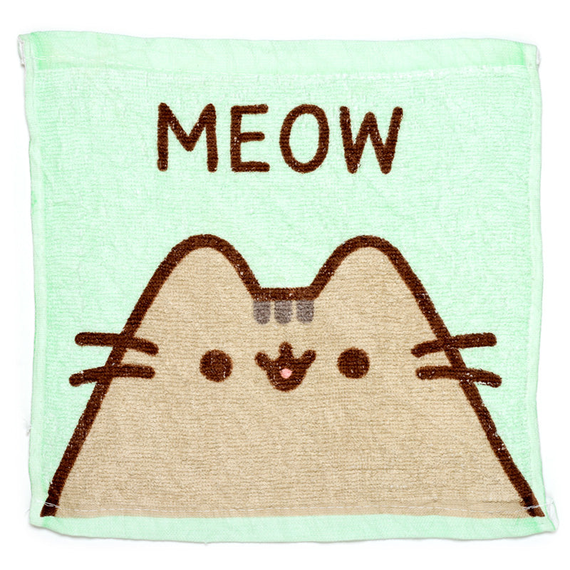 Compact Compressed Travel Towel with Pusheen design