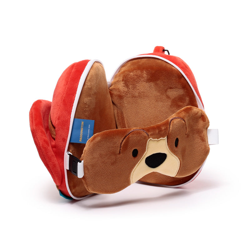 Soft fabric of Paddington Bear Travel Pillow
