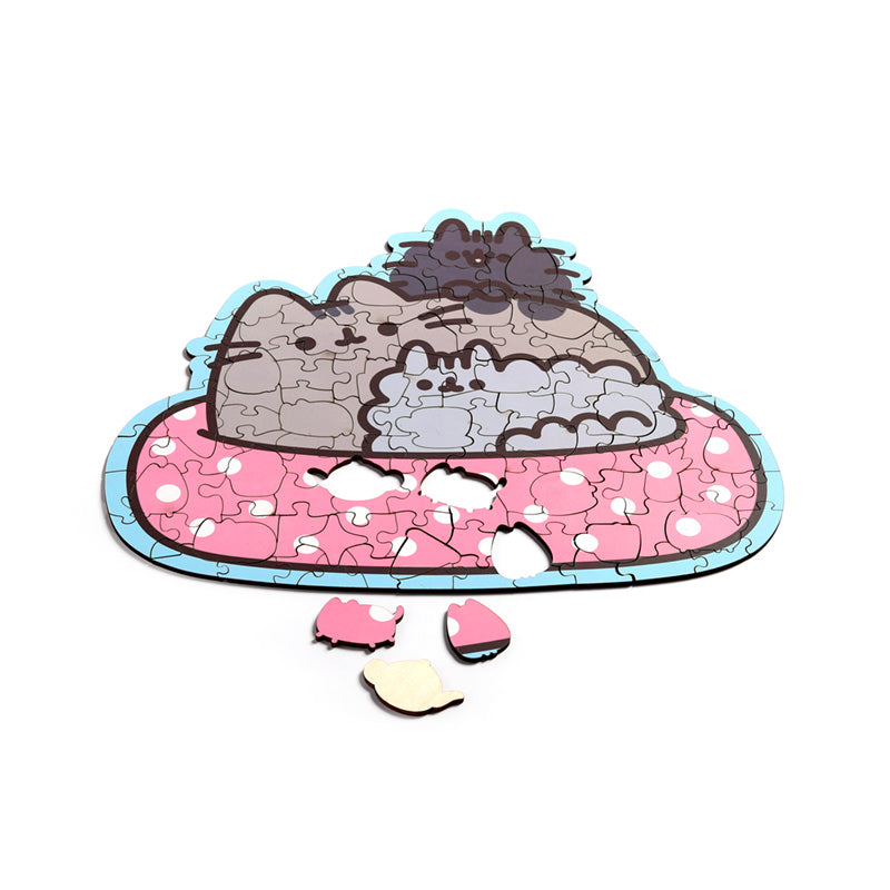 Pusheen the Cat puzzle as a decorative piece