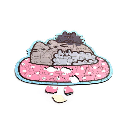 Pusheen the Cat puzzle as a decorative piece