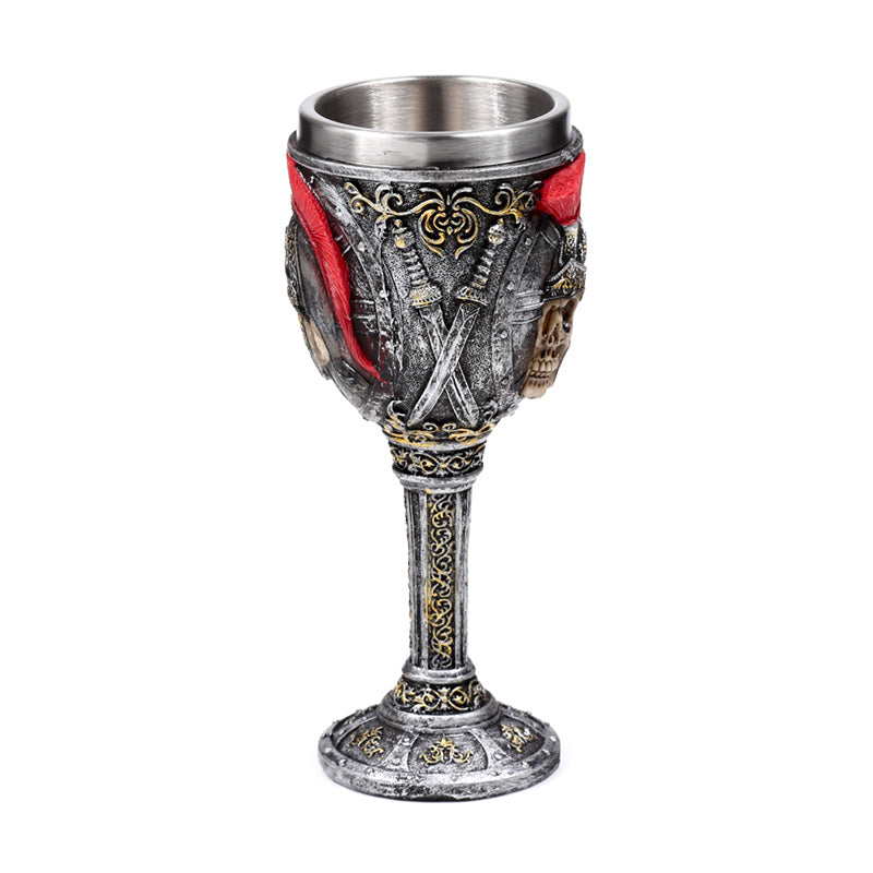 Elegant design of Roman Soldier Decorative Goblet