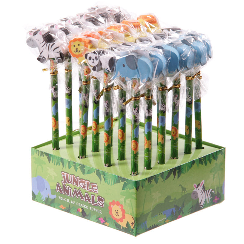 Playful jungle pencils perfect for gifting