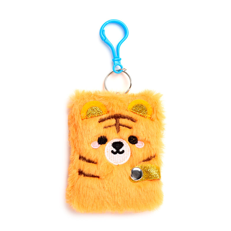 Plush A7 Notebook with Decorative Elements