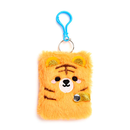 Plush A7 Notebook with Decorative Elements