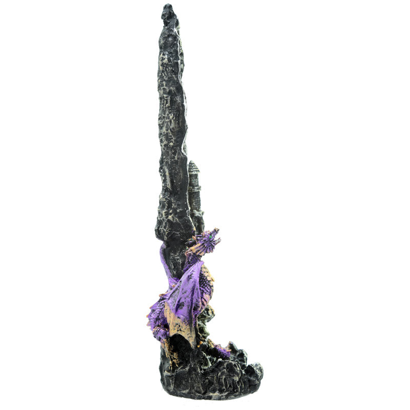 Dragon Waterfall Incense Ashcatcher in home decor setting