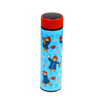 Paddington Bear drinks bottle with cold beverage
