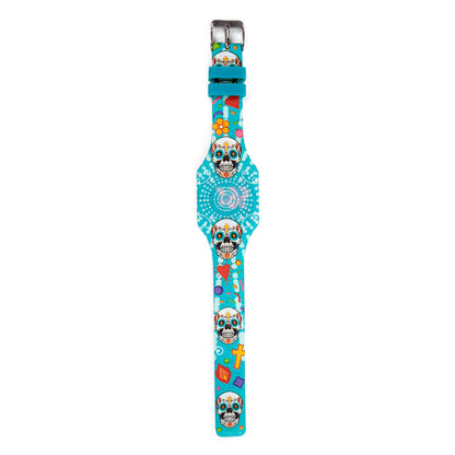Day of the Dead Silicone Digital Watch - Gift Idea
